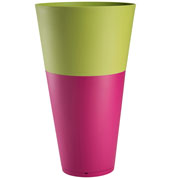 Vaso Tokyo - Fcsia / Verde - D.50 A.80 cm